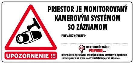 Piktogram kamerového systému